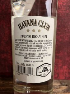 Havana Club Puerto Rican Rum 2022