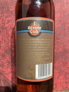 Havana Club Añejo Especial Kolumbien