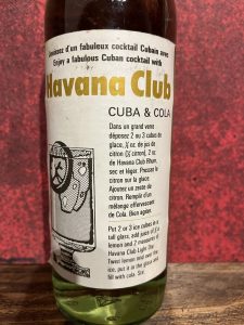 Havana Club Light Dry Sec Leger (France)