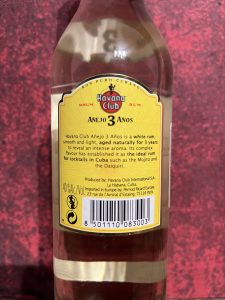 Havana Club Añejo 3 Años CZ 0,5l 2014