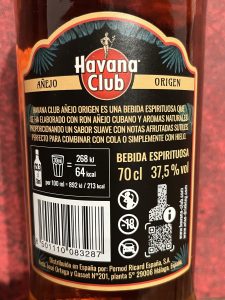 Havana Club Añejo Origen