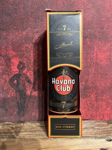 Havana Club Añejo 7 Años im Karton aus Kuba