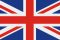 Great Britain flag, United Kingdom flag vector icon